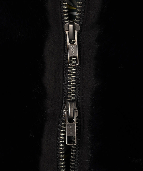 Fake Fur Blouson BLACK
