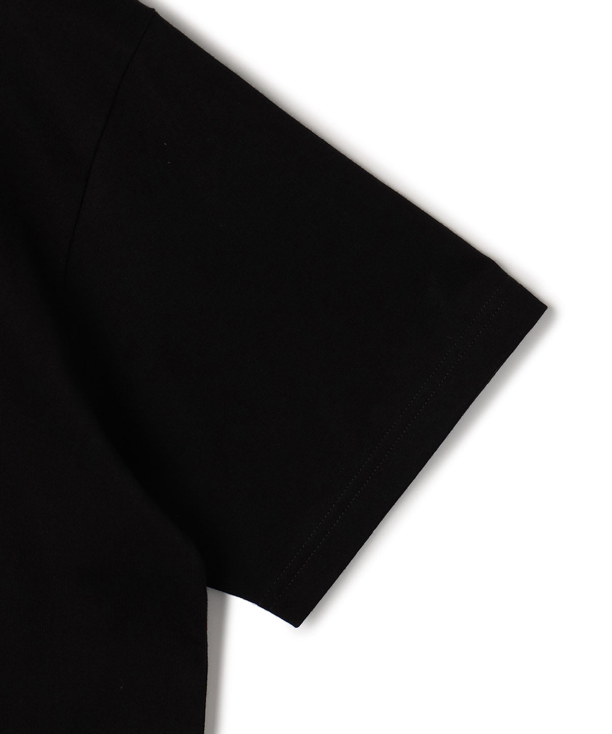 T-shirts Textile Collage Roaming tricle BLACK