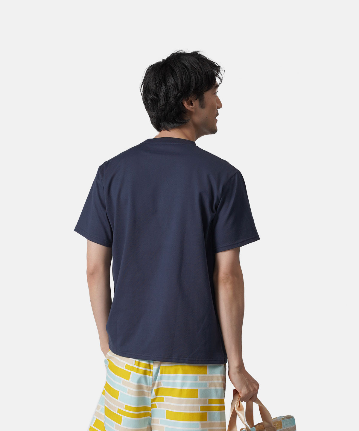 Printed Pocket T-SHIRTS ~ALL COLORS ARE BEAUTIFUL~ 367 NAVY