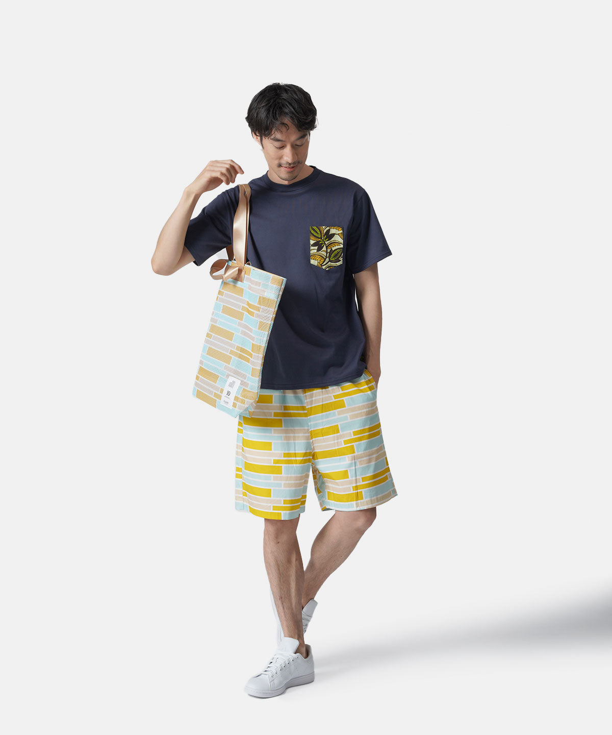 Printed Pocket T-SHIRTS ~ALL COLORS ARE BEAUTIFUL~ 367 NAVY