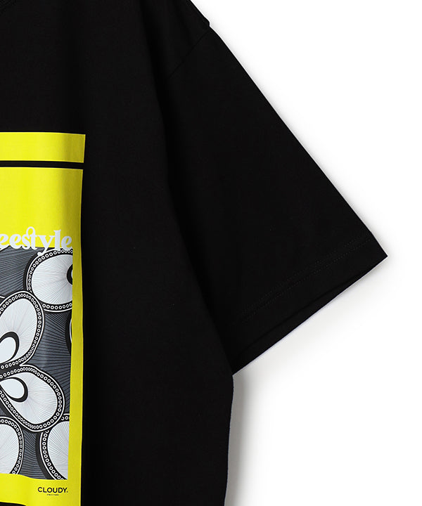 Park T-shirts Original Textile free style BLACK