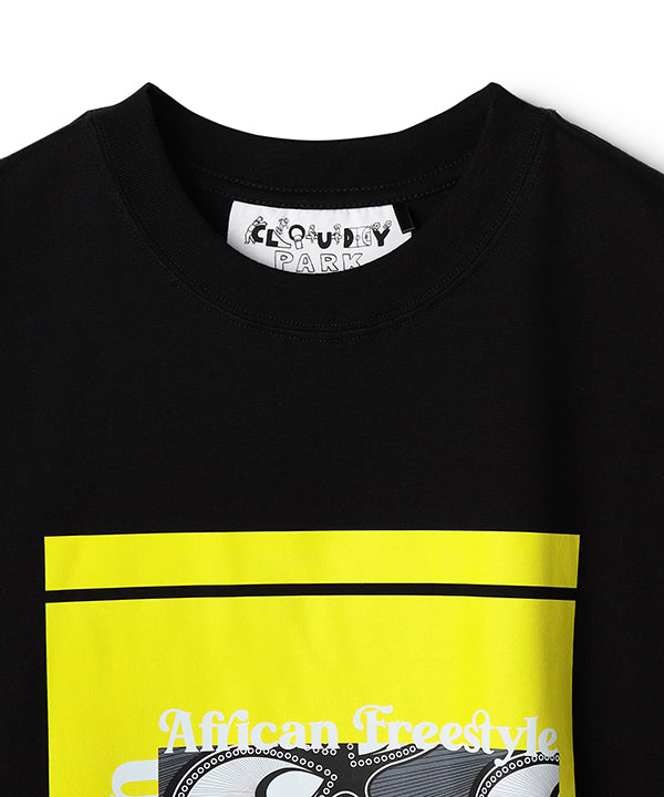 Park T-shirts Original Textile free style BLACK