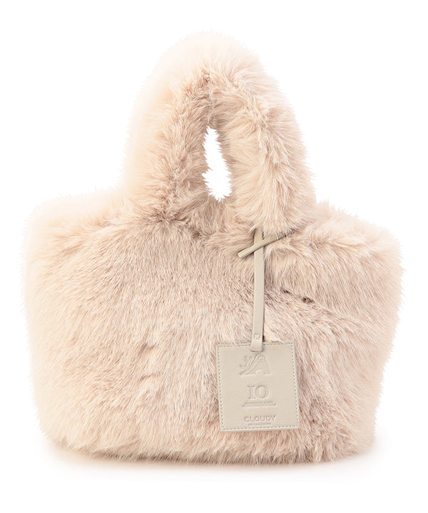 Eco Fur Tote Bag (Medium) LIGHT BEIGE| バッグ | CLOUDY公式通販サイト