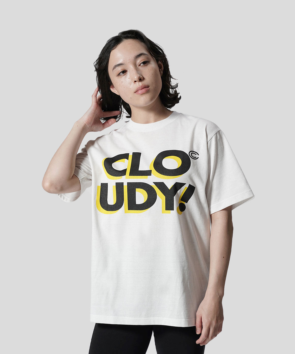 Lunch T-shirts CLOUDY! WHITE