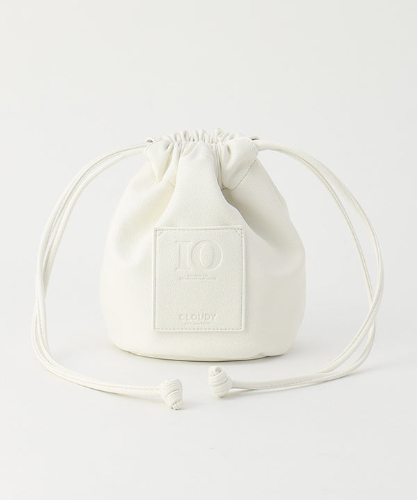Fake Leather Drawstring Bag WHITE | バッグ | CLOUDY公式通販サイト