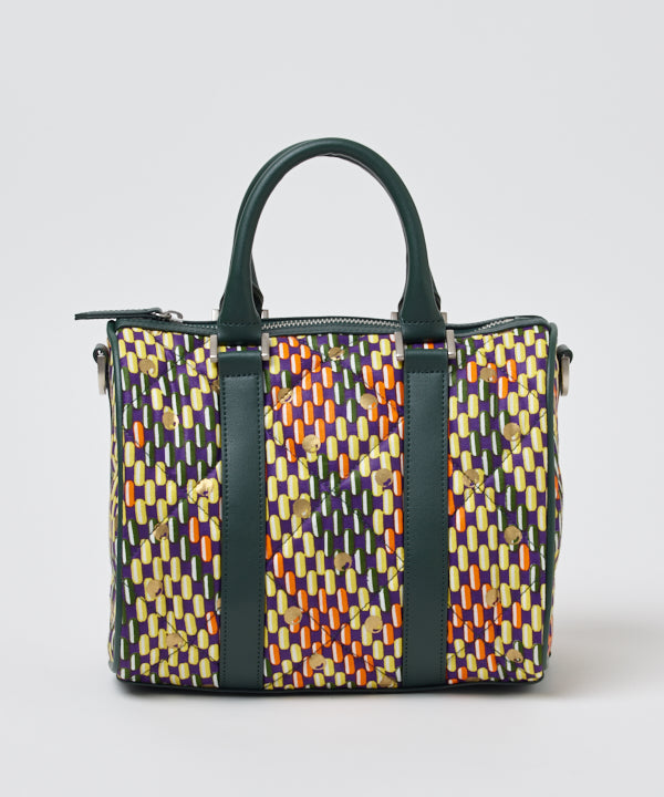 Boston Kitenge Bag Small DARK GREEN