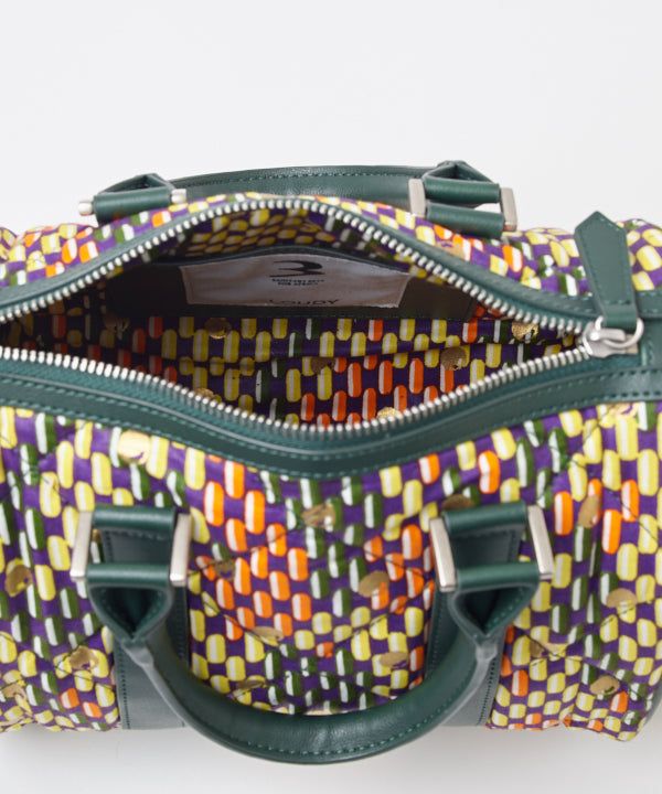 Boston Kitenge Bag Small DARK GREEN