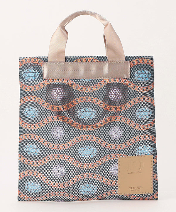 African Textile Mesh Tote Bag (Small) GREIGE | バッグ | CLOUDY公式