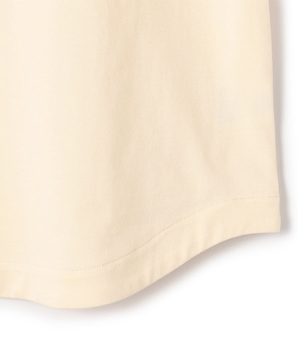 Cut and Sew Sleeves with Textile Pattern OFF WHITE