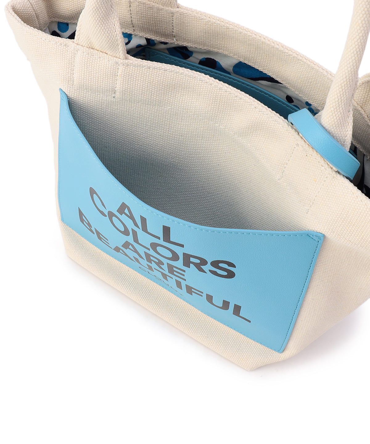 Recycled Canvas Tote (Small )SAX