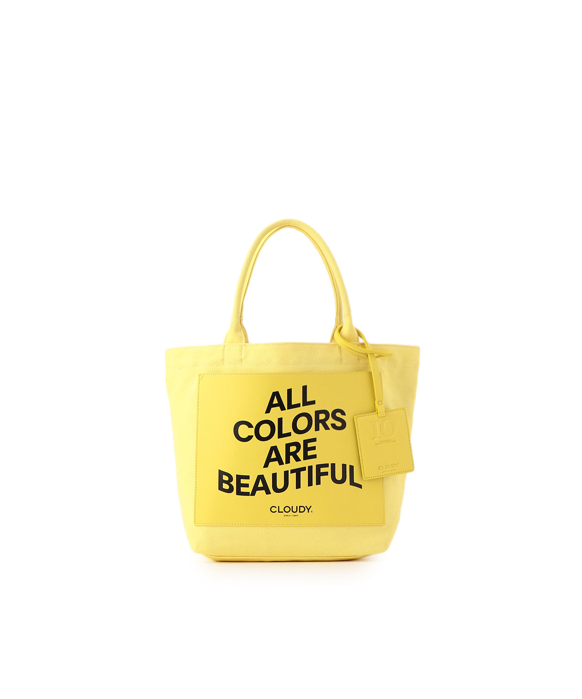 Colored Canvas Tote (Medium)YELLOW