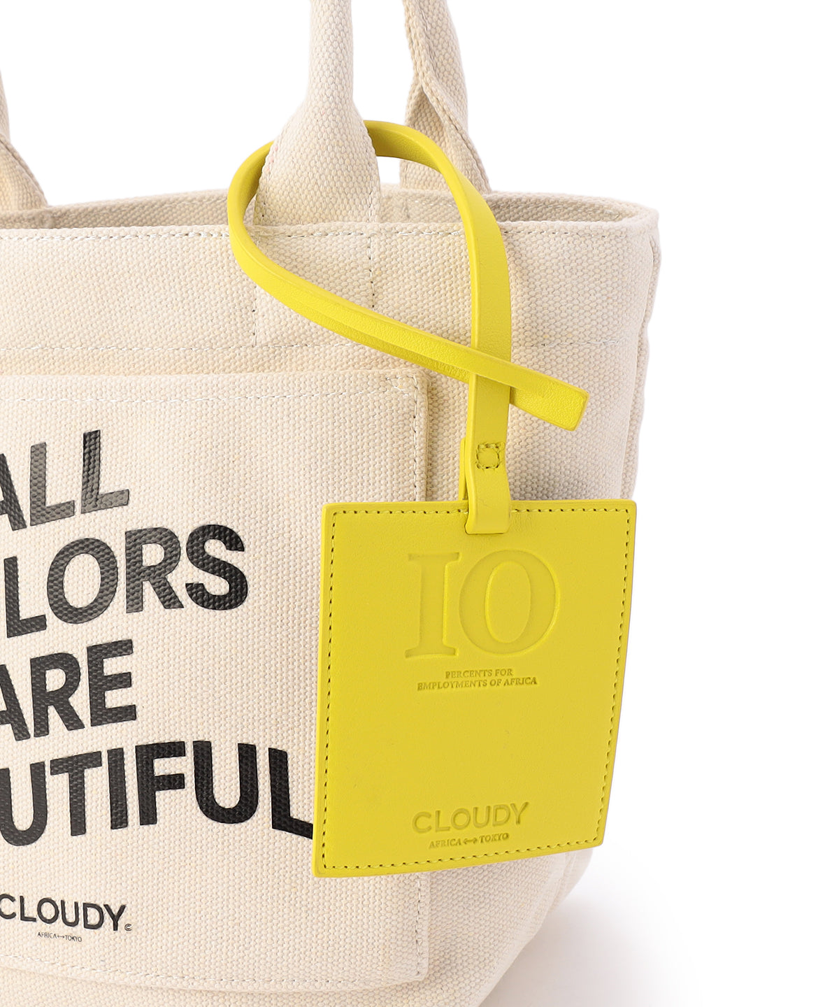 Recycled Canvas Tote Bag(Small )NATURAL