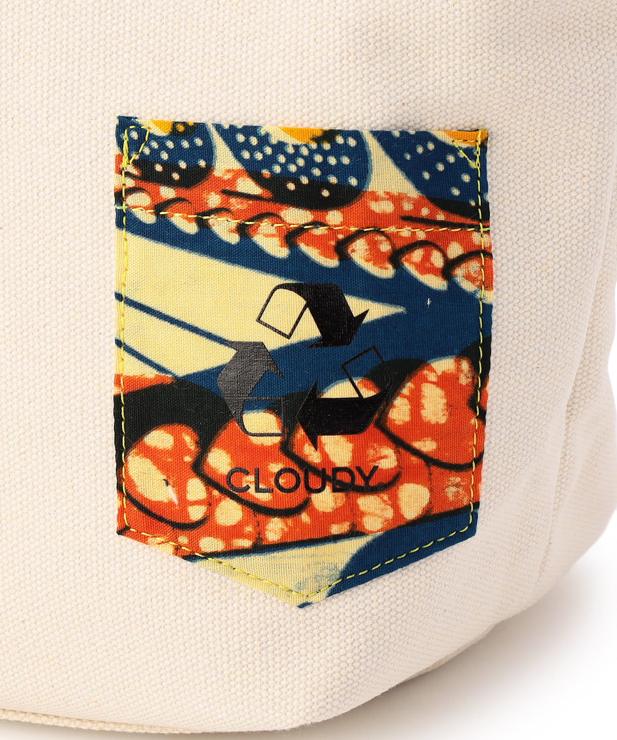 Recycled Canvas Tote Bag(Small )NATURAL