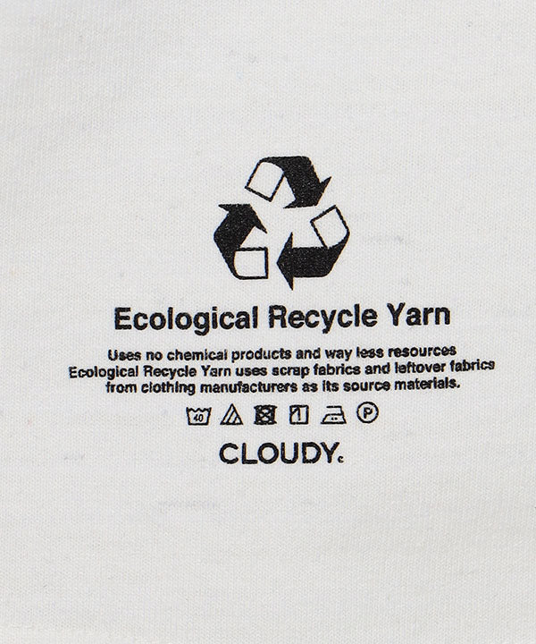 Long Sleeve T-Shirts FABRIC LEAVES WHITE