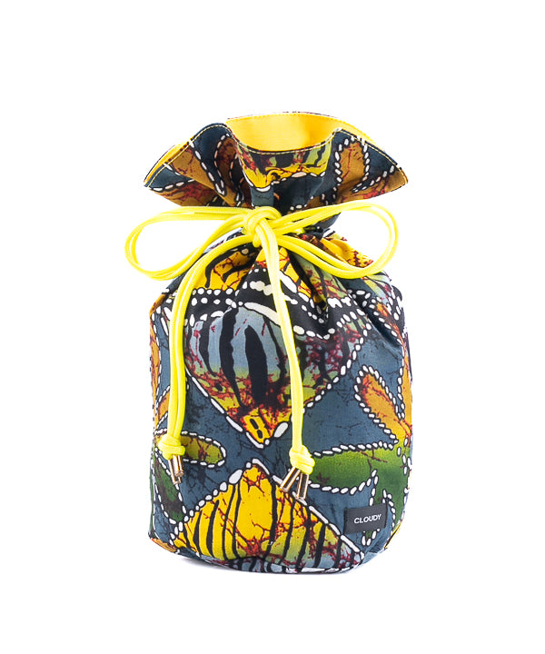 Drawstring Bag Small 984 | アフリカンテキスタイル雑貨 | CLOUDY公式 ...