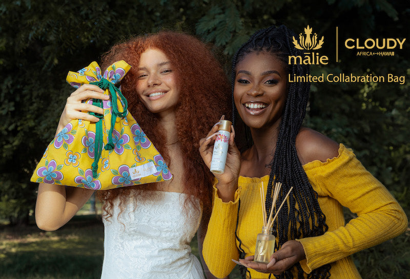 【ピカケ】Malie Organics×CLOUDY トラベルディフューザー/ボディクリーム/Alpha Bag 限定セット