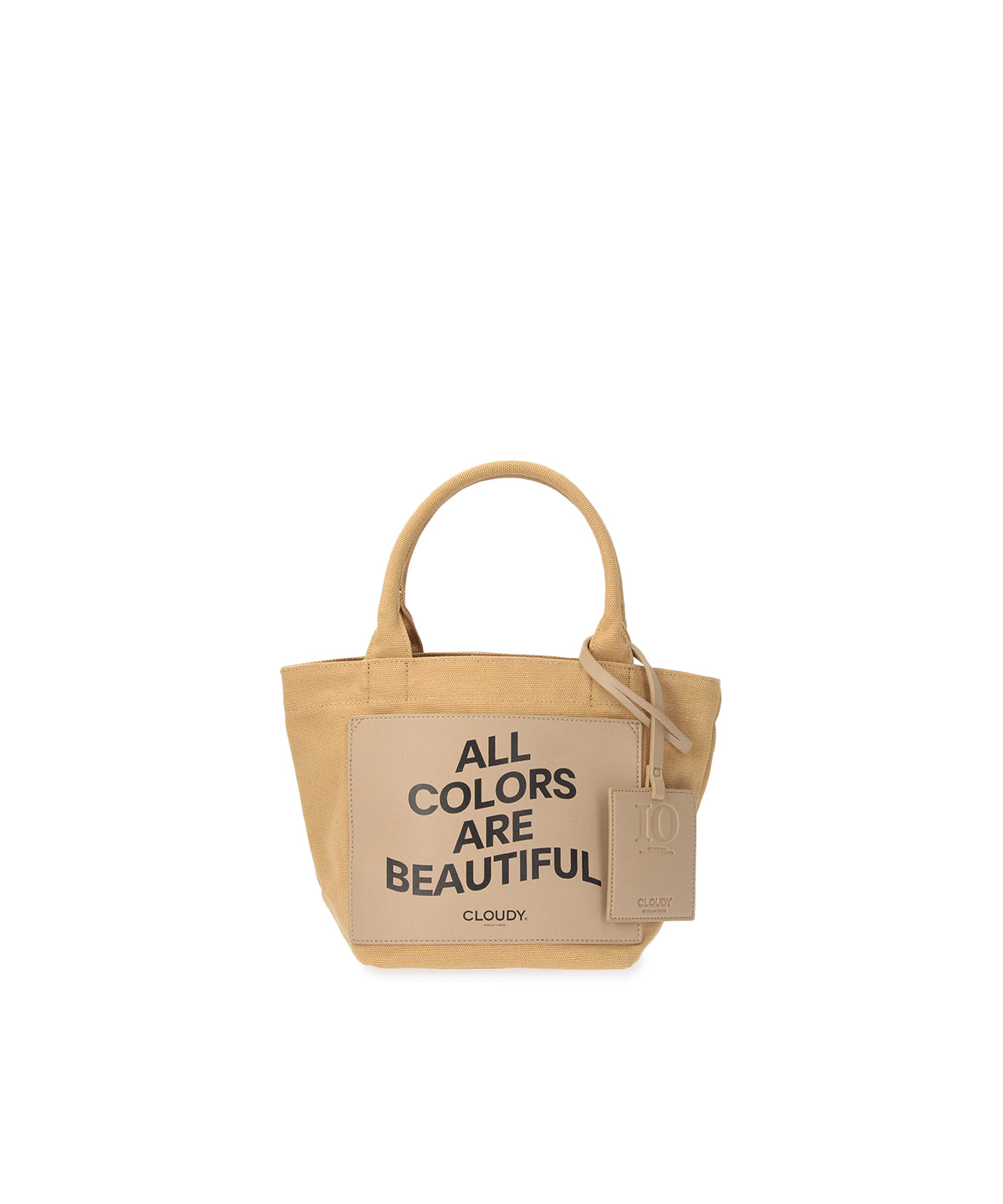 Colored Canvas Tote (Small) BEIGE | バッグ | CLOUDY公式通販サイト