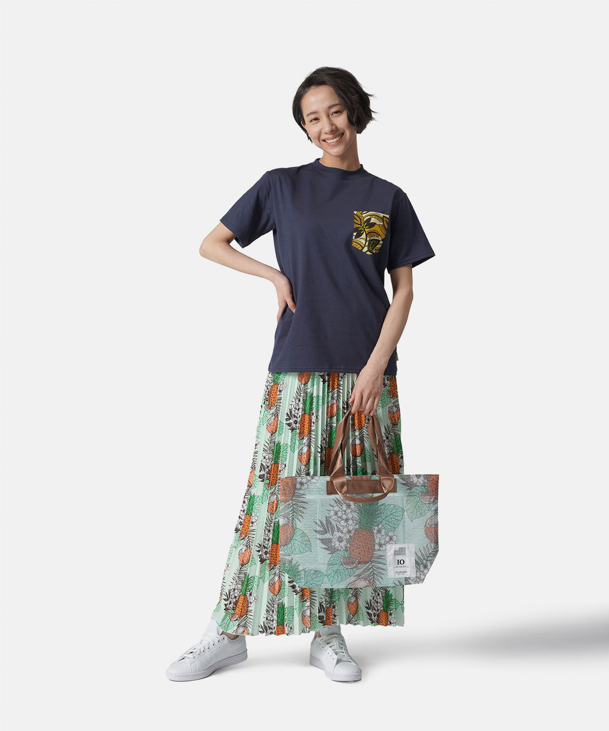 Printed Pocket T-SHIRTS ~ALL COLORS ARE BEAUTIFUL~ 368 NAVY