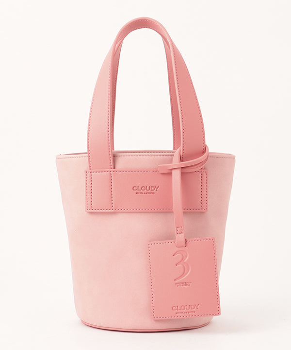 Fake Suede Handle Bag PINK