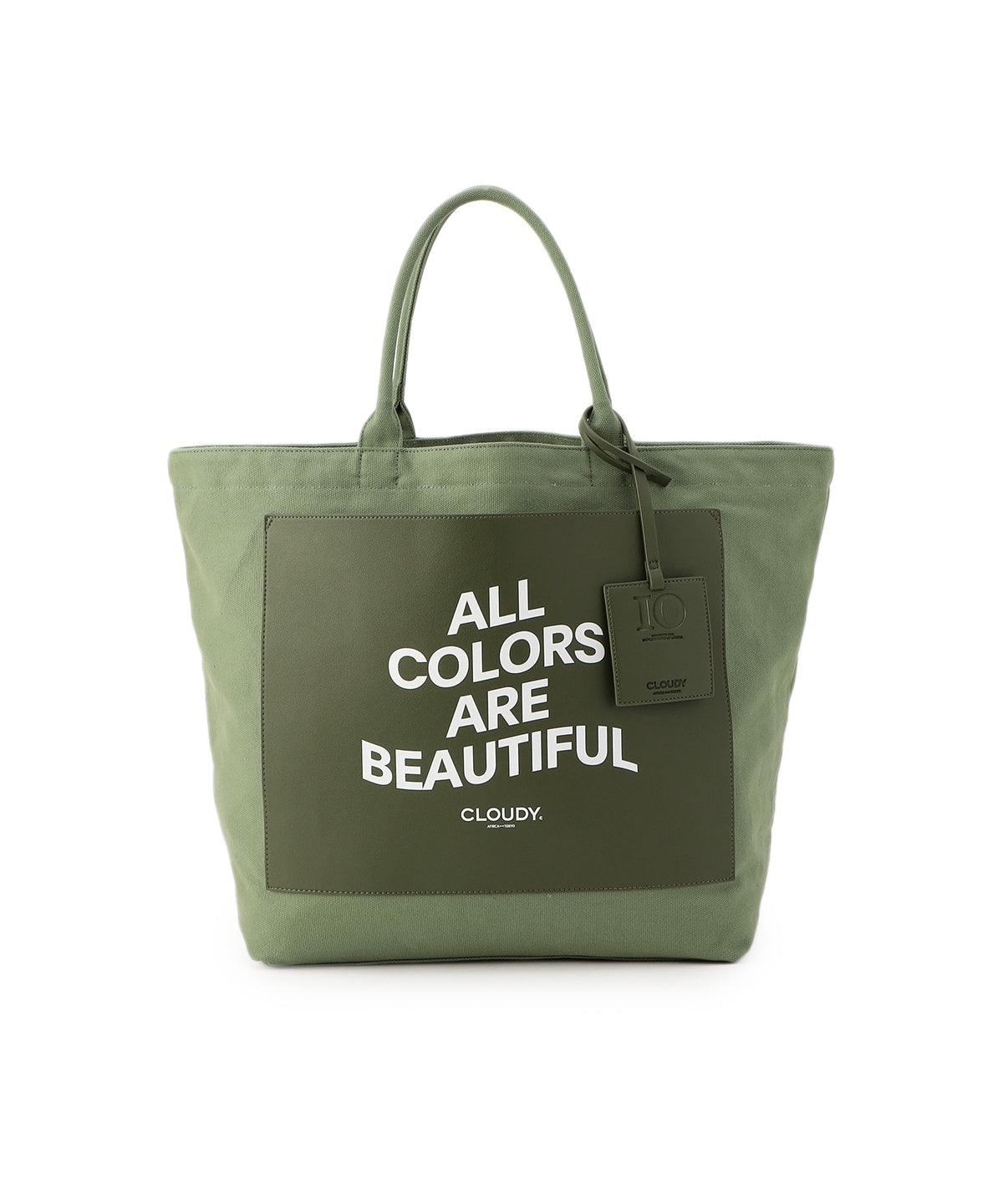 Colored Canvas Tote (Large) KAHKI | バッグ | CLOUDY公式通販サイト