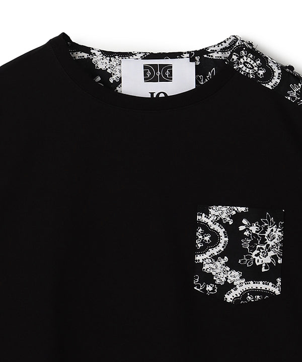 Yoak Textile T-Shirts 004 BLACK