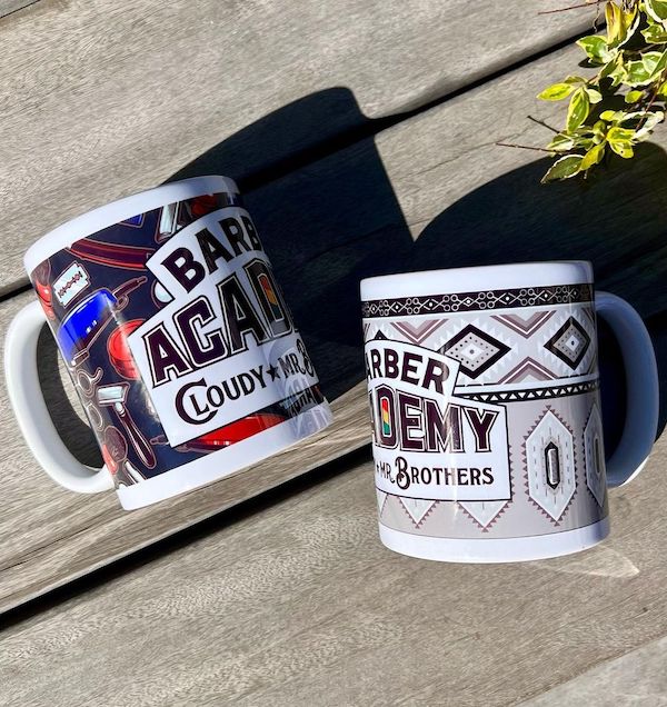 MR.BROTHERS × CLOUDY MUG BLACK