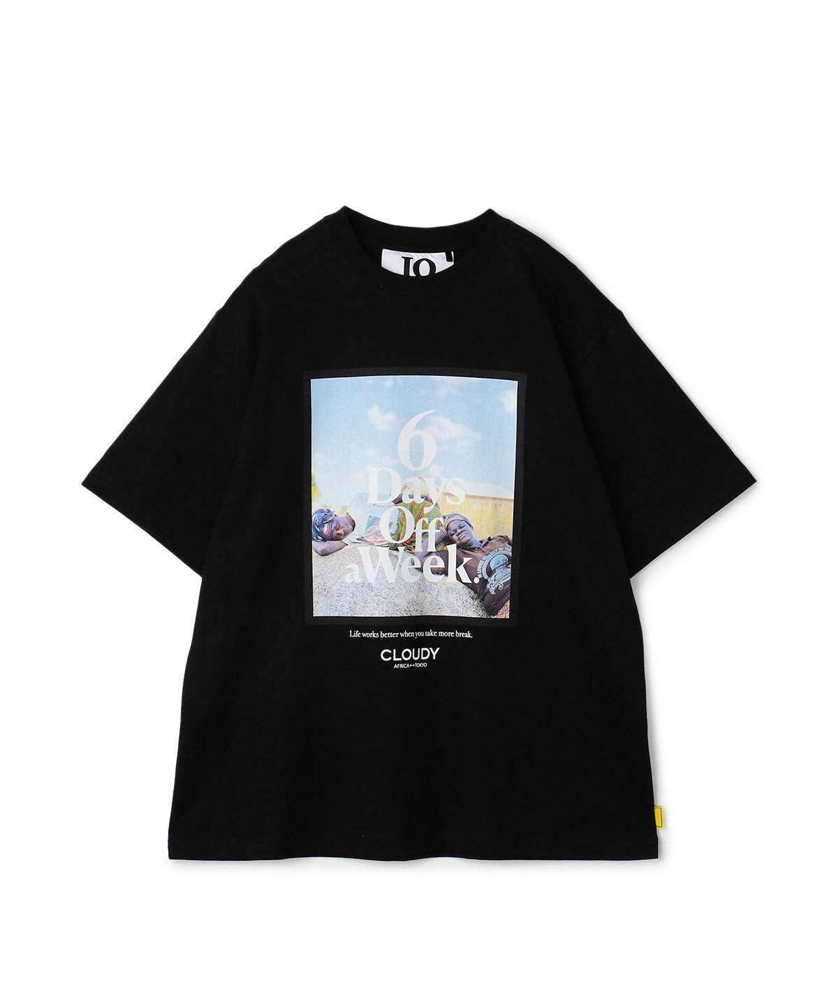 T-shirts 6 Days Off A WeekBLACK