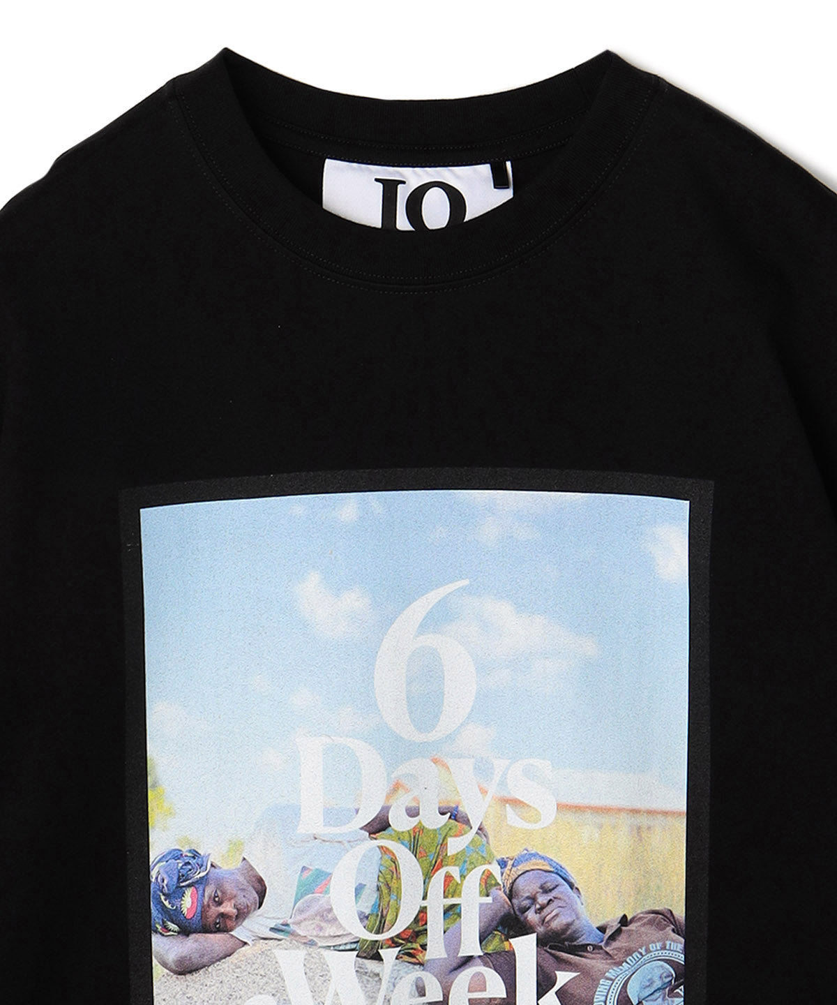 T-shirts 6 Days Off A WeekBLACK