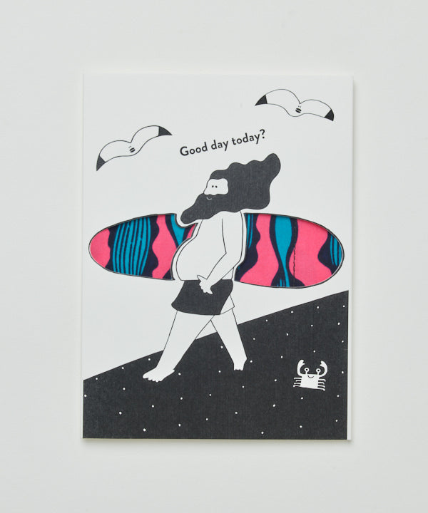 Greeting Card surf