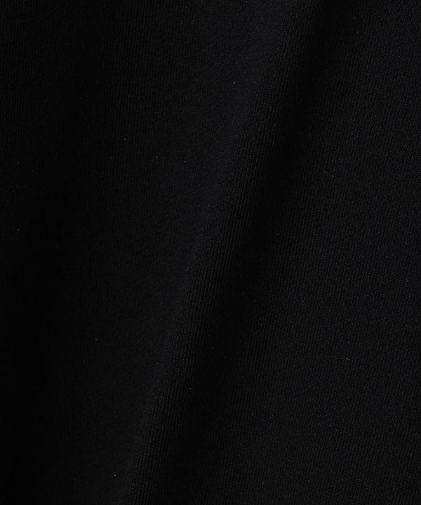 Recycled Sweat Parka CLOUDY LOGO BLACK