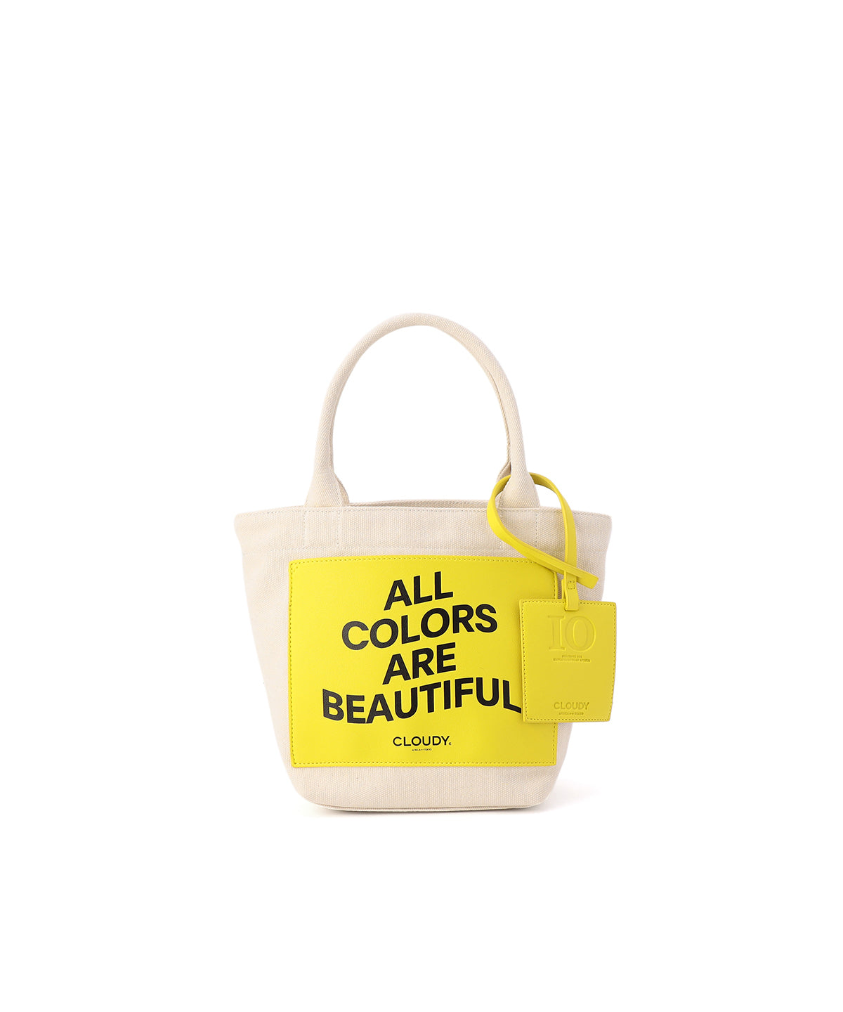 Recycled Canvas Tote (Small )YELLOW