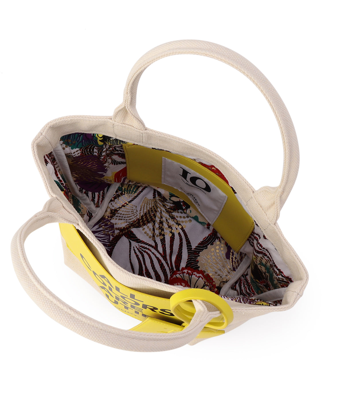 Recycled Canvas Tote (Small )YELLOW