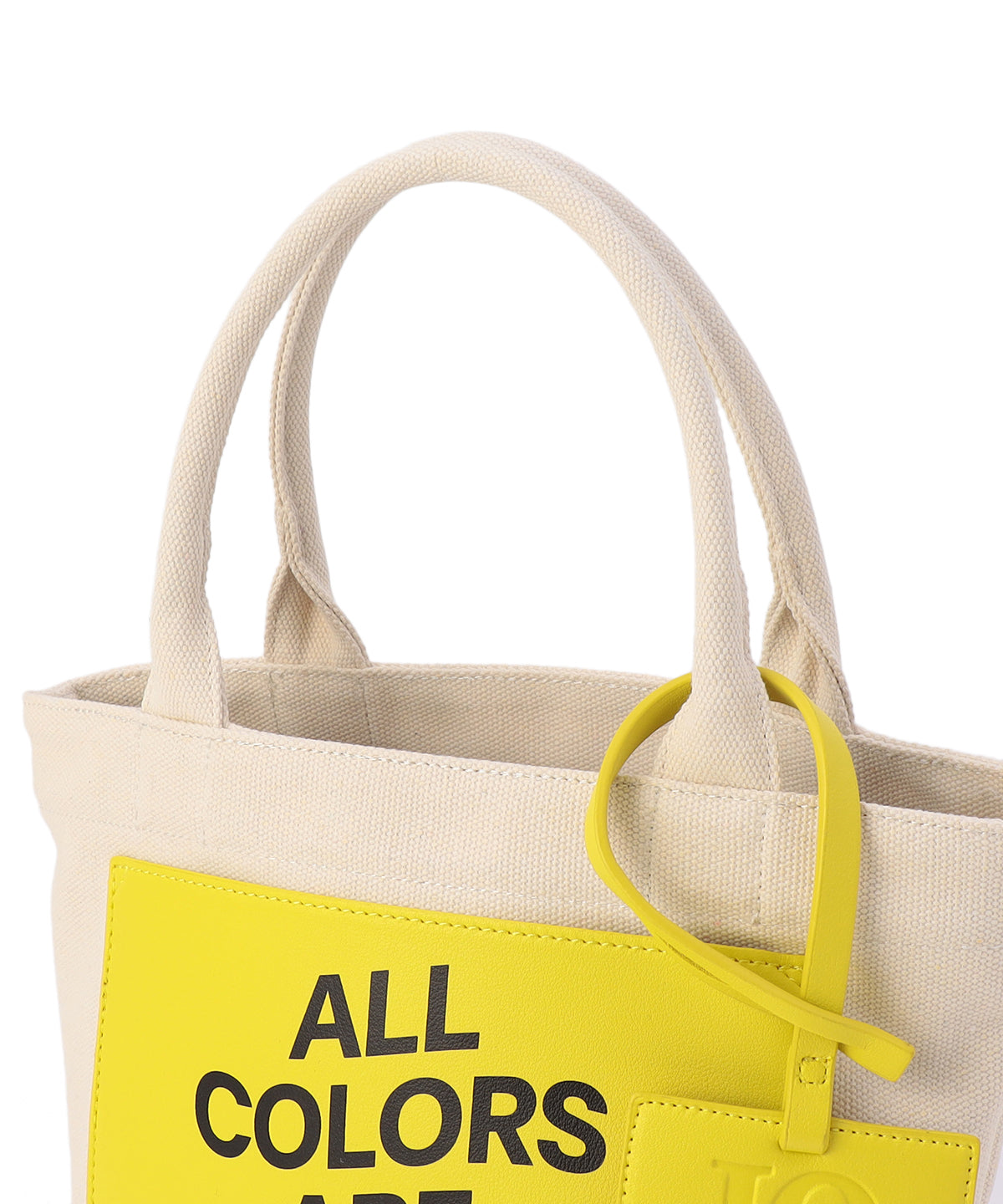Recycled Canvas Tote (Small )YELLOW