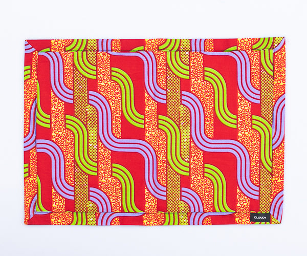 Kitenge Place mat(4枚セット) 005