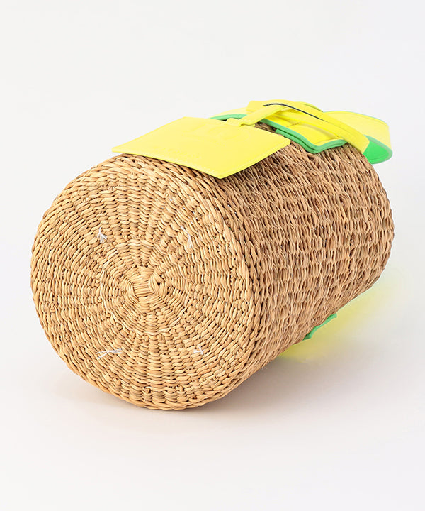 Tube Basket × bicolor NEON YELLOW