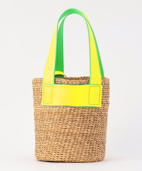 Tube Basket × bicolor NEON YELLOW