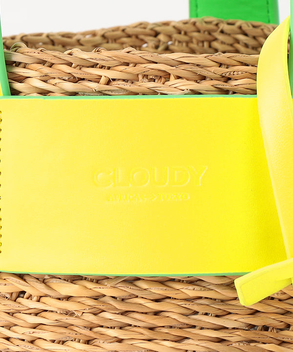 Tube Basket × bicolor NEON YELLOW