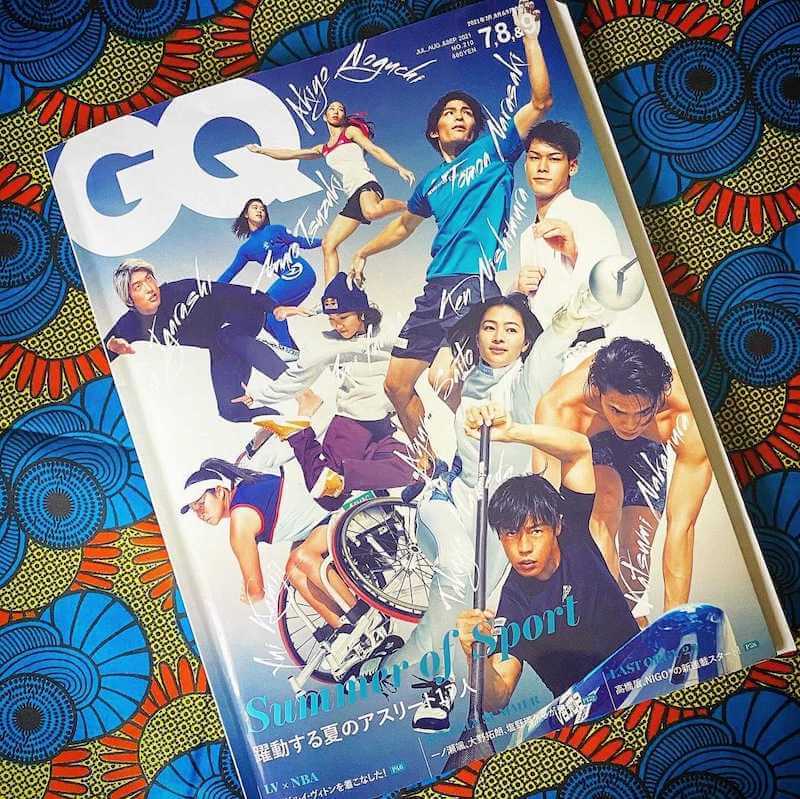 【掲載情報】GQ JAPAN 7,8&9月号
