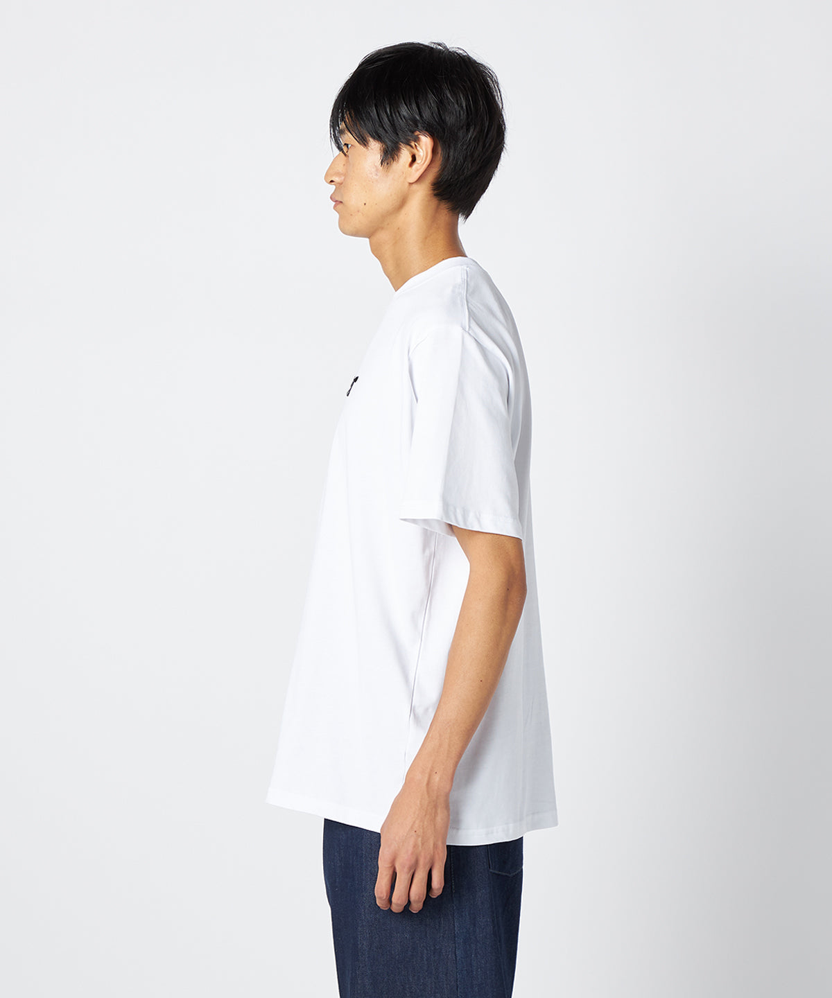 Lunch T-shirts learner刺繍 BLACK