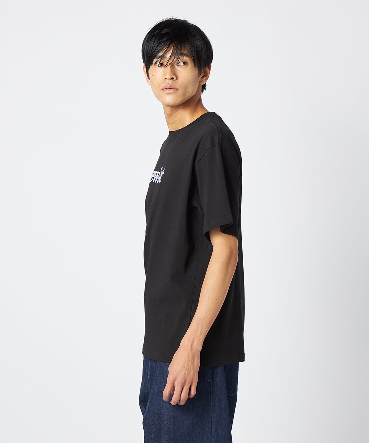 Lunch T-shirts sewist刺繍 WHITE