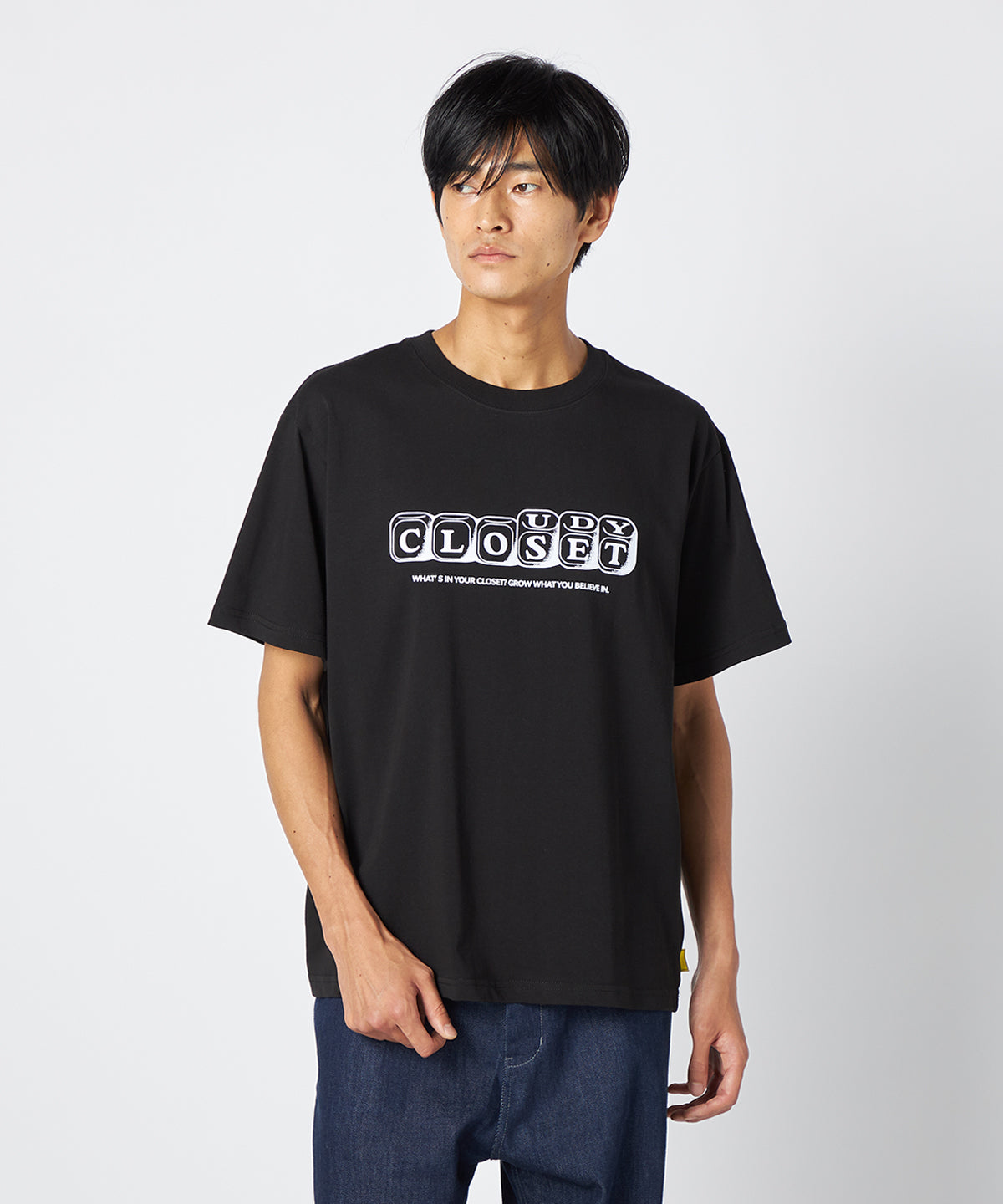 Lunch T-shirts CLOSETグラフィック BLACK
