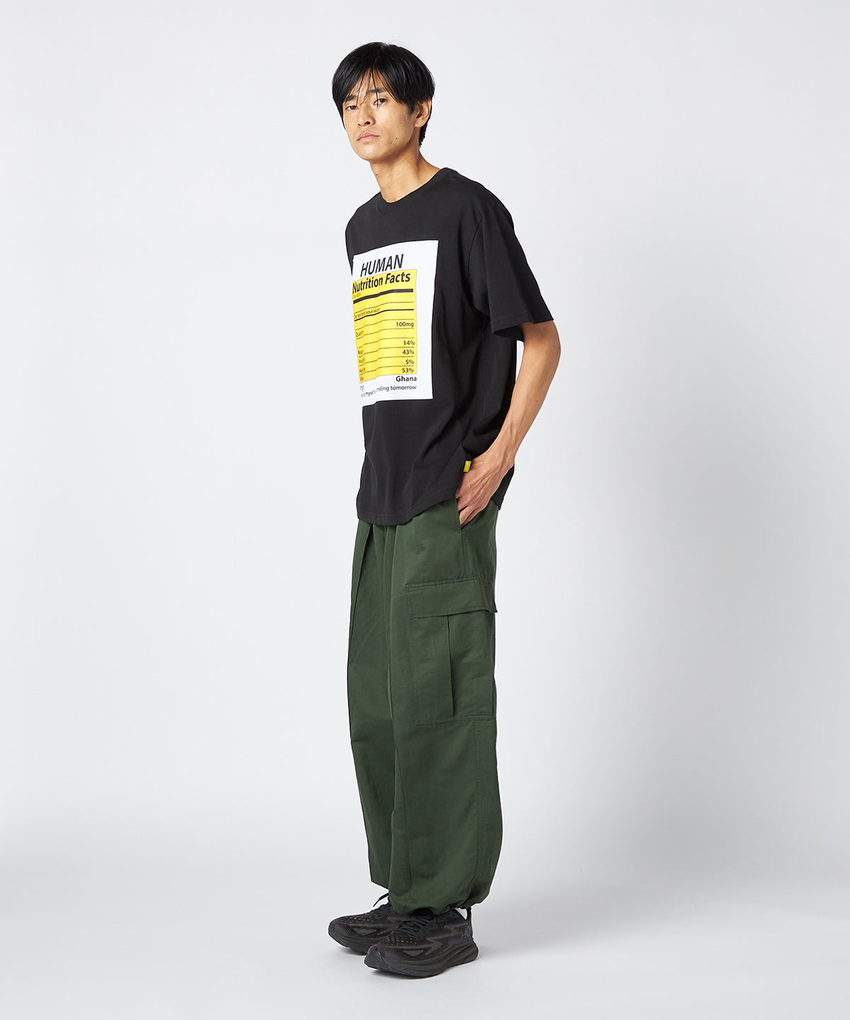 Lunch T-shirts Human WHITE