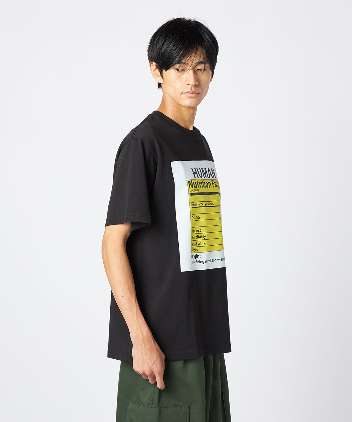 Lunch T-shirts Human WHITE
