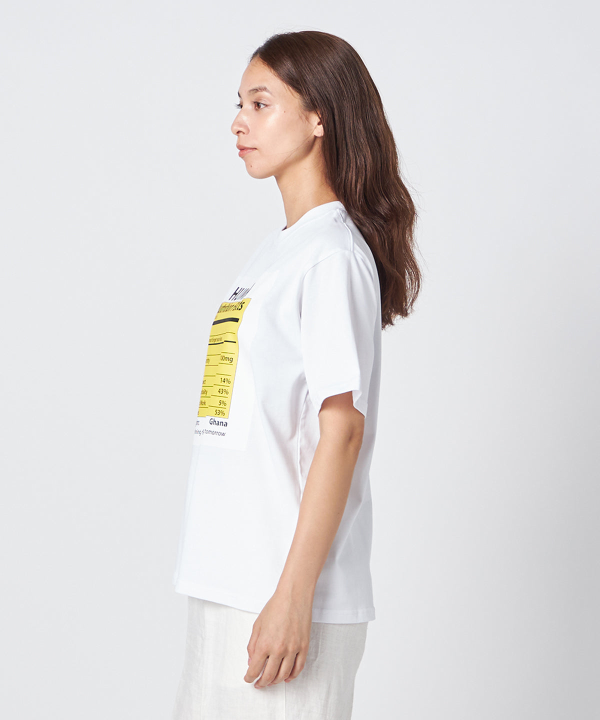 Lunch T-shirts Human WHITE