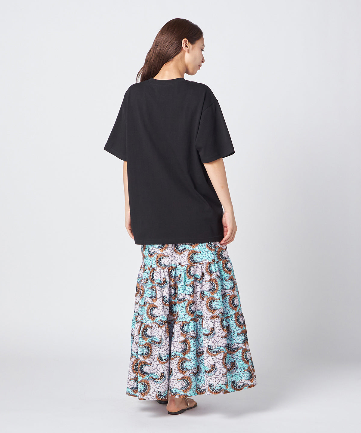Lunch T-shirts OPEN ARMS BLACK