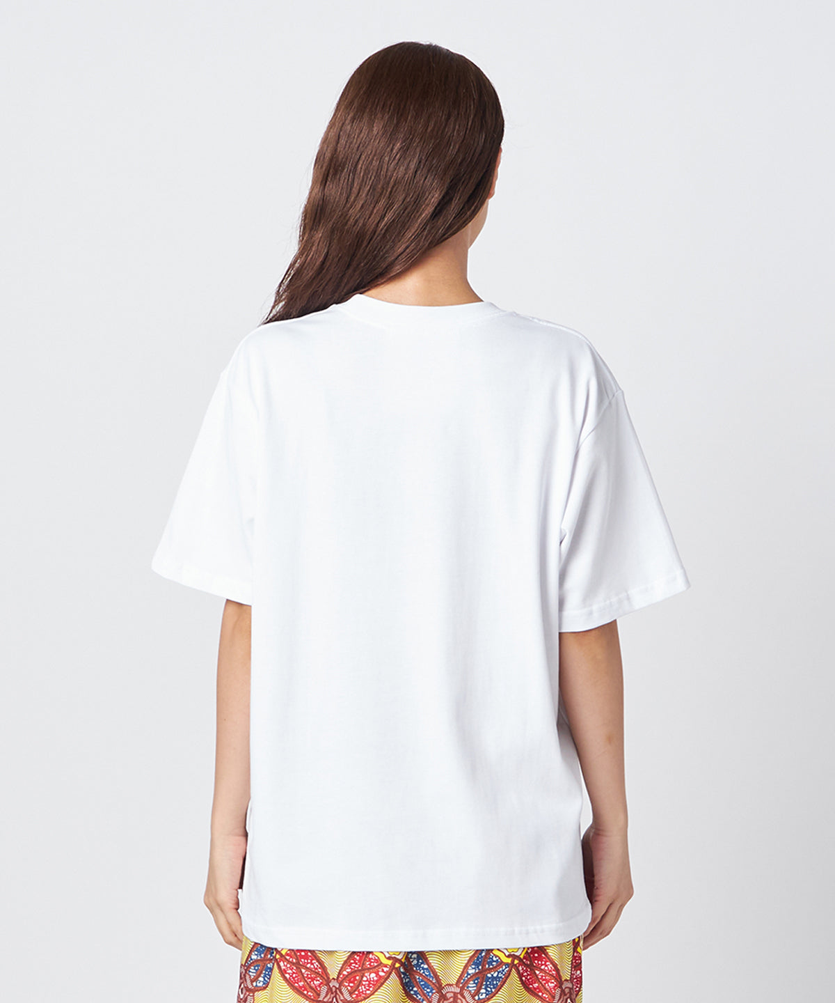 Lunch T-shirts AFRICA10%ACTION  WHITE
