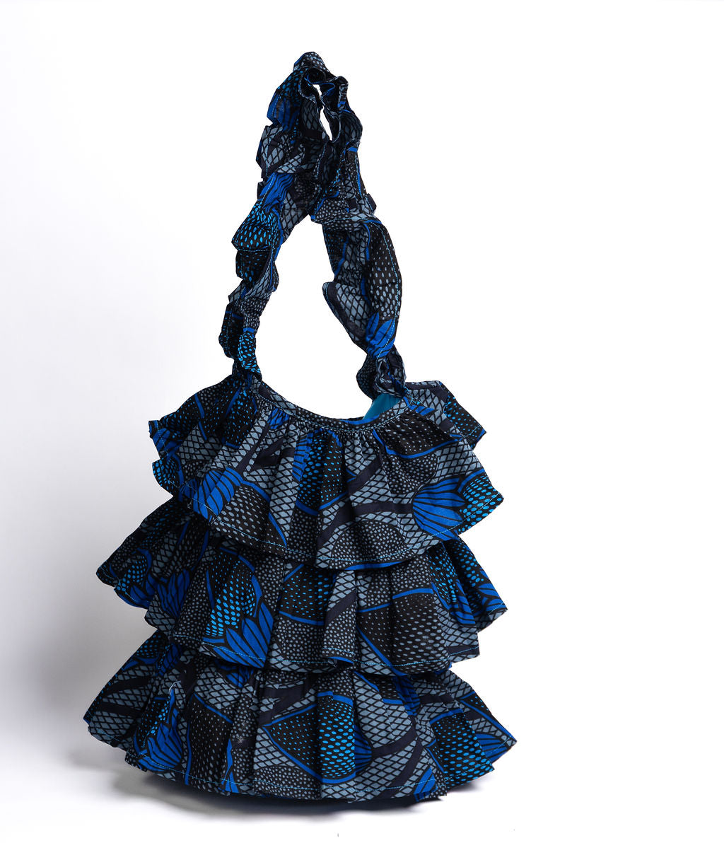 Kitenge Frill Shoulder Bag 359