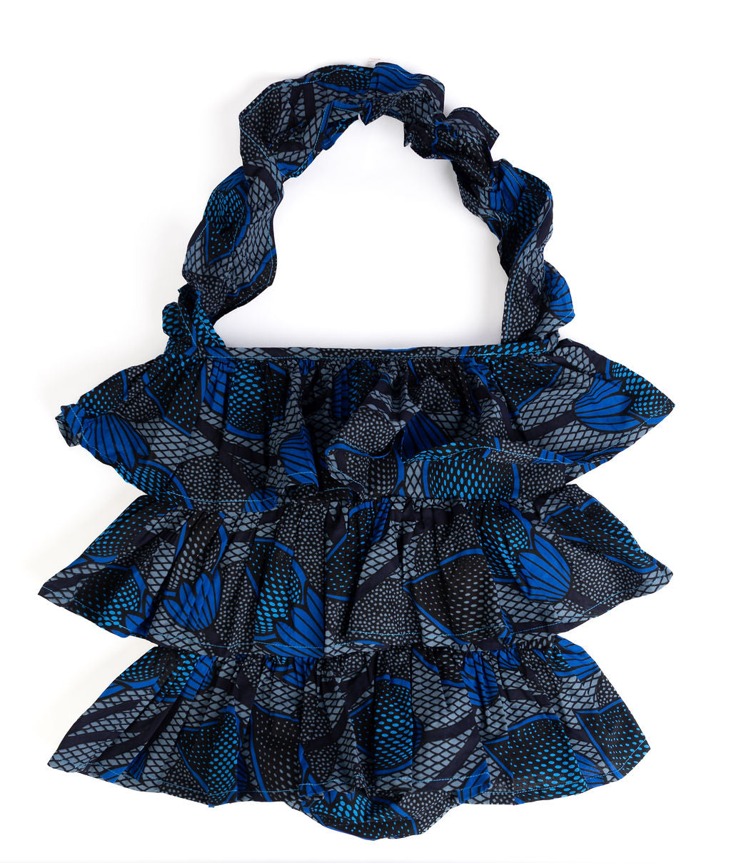 Kitenge Frill Shoulder Bag 359
