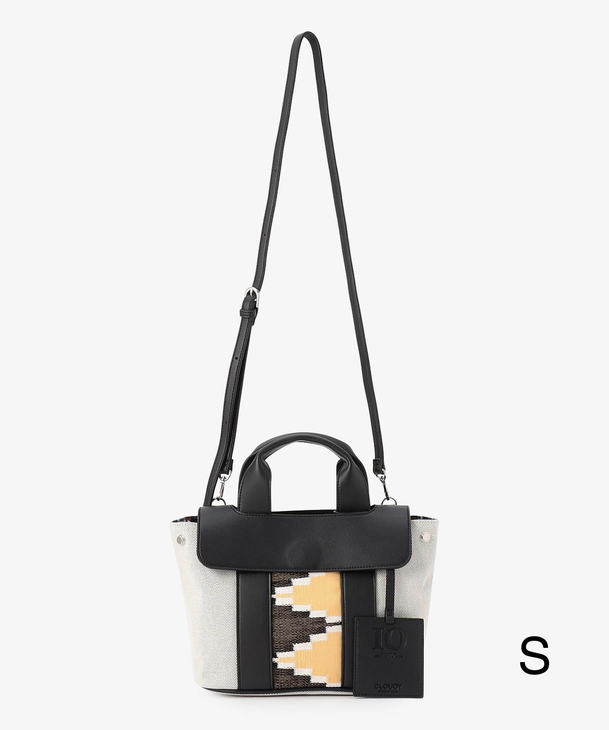 ツートンケンテバッグ　BLACK×CAMEL（S / M / Lサイズ）