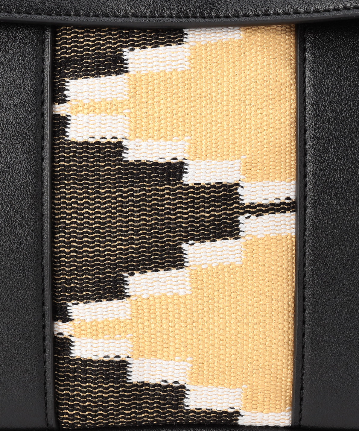 ツートンケンテバッグ　BLACK×CAMEL（S / M / Lサイズ）